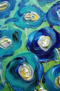 Detail Image for art BLUE POPPIES
