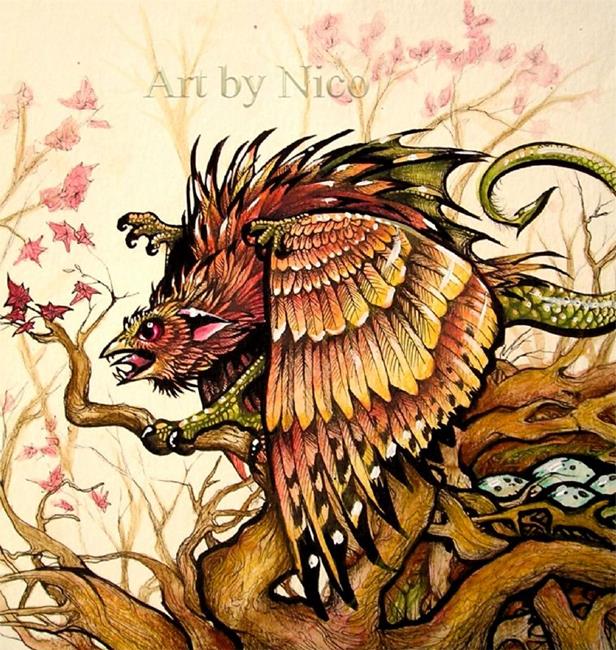 Art: Protecting the Nest by Artist Nico Niemi