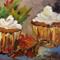 Art: Fall Cupcake by Artist Delilah Smith