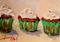 Art: Irish Cupcakes by Artist Delilah Smith