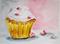 Art: True Love Cupcake by Artist Delilah Smith
