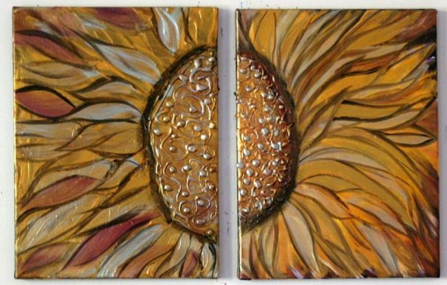 Art: SUNFLOWER by Artist LUIZA VIZOLI