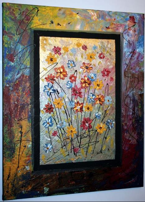 Art: FLOWERS FOR YOU by Artist LUIZA VIZOLI