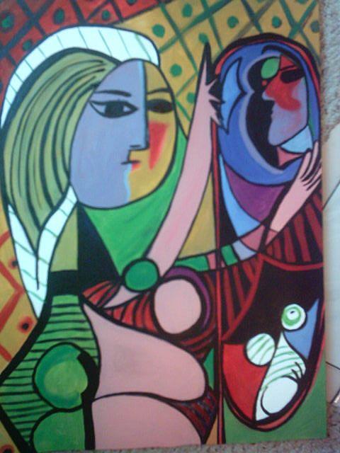 Art: Picasso  by Artist Gina Hensel