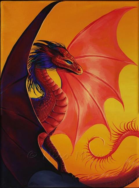 Art: Bright Dragon by Artist Nico Niemi