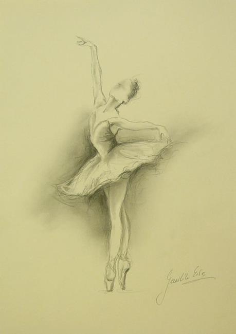 Art: Ballerina by Artist Ewa Kienko Gawlik