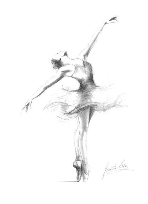 Art: Ballerina by Artist Ewa Kienko Gawlik