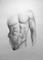Art: Male Nude by Artist Ewa Kienko Gawlik