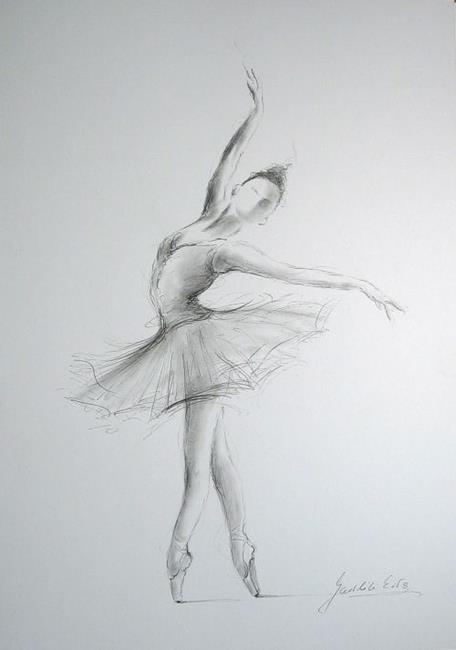 Art: Ballerina by Artist Ewa Kienko Gawlik
