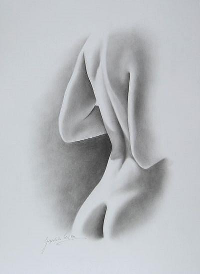 Art: Female Nude by Artist Ewa Kienko Gawlik