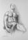 Art: Male Nude by Artist Ewa Kienko Gawlik
