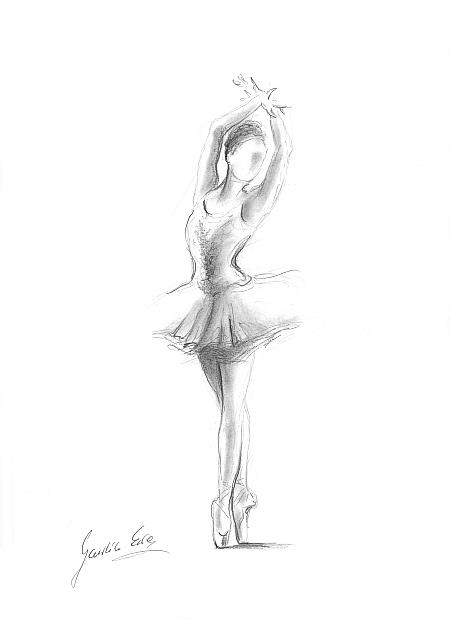 Art: Ballerina by Artist Ewa Kienko Gawlik