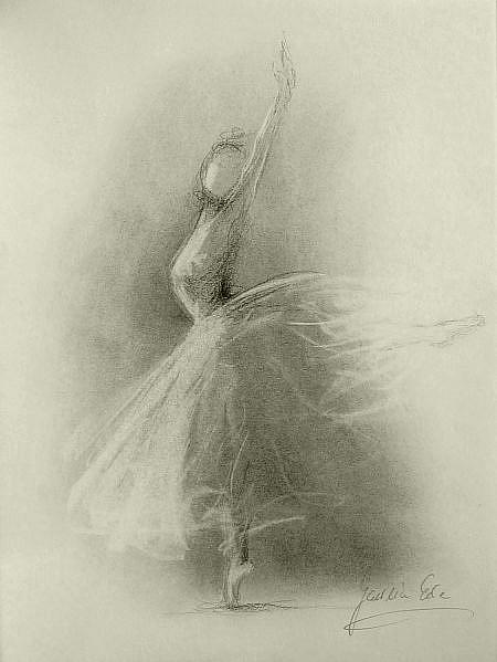 Art: BALLERINA by Artist Ewa Kienko Gawlik
