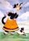 Art: Playing with the Kittens by Artist Nico Niemi
