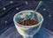 Art: Chocolate Pudding with Stars by Artist Naquaiya