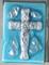 Art: Encased Cross tile by Artist Deborah Sprague