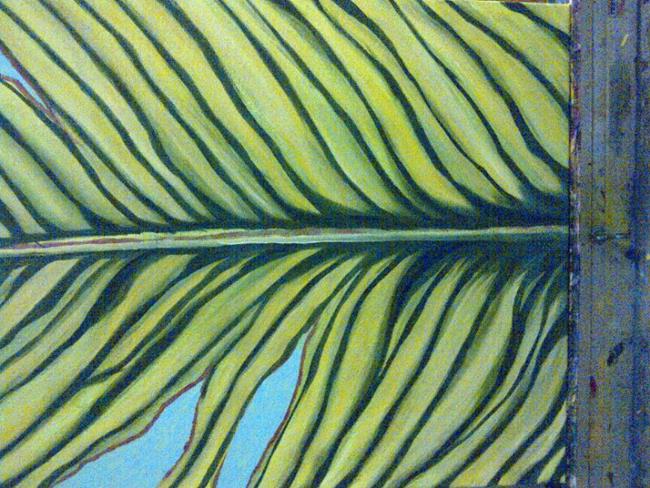 Art: banana leave I by Artist zeuxis ~ LA Hollins ~z