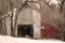 Art: Red and White Barn by Artist Lisa Miller