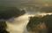 Art: Foggy River by Artist Lisa Miller