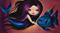 Art: Little Blue by Artist Nico Niemi