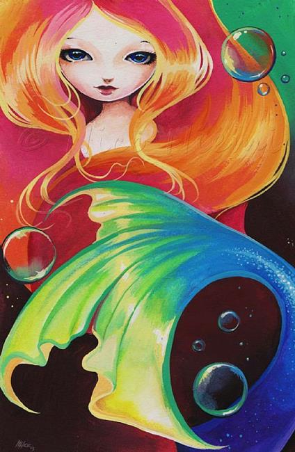 Art: Mermaid Colors by Artist Nico Niemi