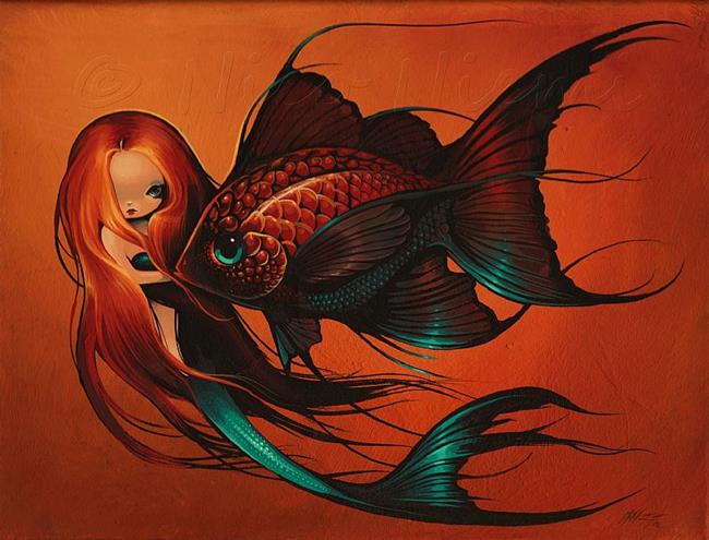 Art: My Fish by Artist Nico Niemi