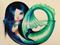 Art: Little Dish Mermaid by Artist Nico Niemi