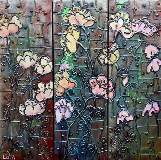 Art: ON  THE EDGED WALL by Artist LUIZA VIZOLI