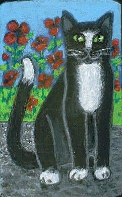 Art: Gigi and the Poppies by Artist Marina Owens