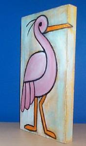 Detail Image for art Pink Stork<img src=