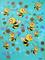 Art: Buzzing Bees by Artist Veronique Perron