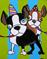 Art: Martha and Baxter at the Party by Artist Veronique Perron