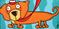Art: Oscar the weiner by Artist Veronique Perron