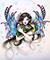 Art: Fairy and Hatchling by Artist Nico Niemi