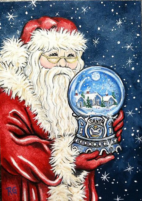 Art: Christmas magic by Artist Rhonda Gilbert