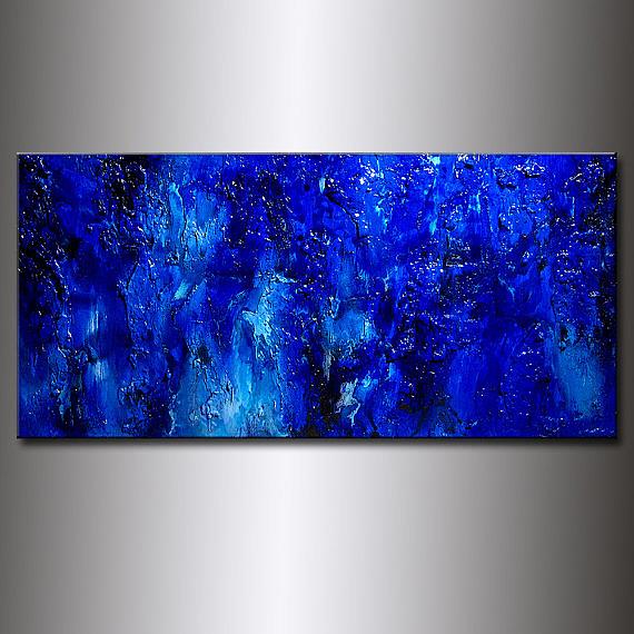 Art: BLUE LAGOON 31 by Artist HENRY PARSINIA