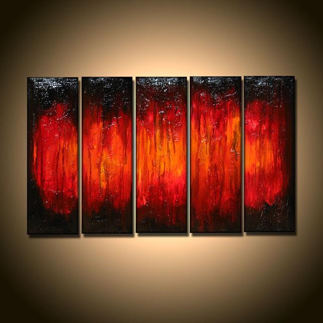 Art: SHADOWS OF SUNSET by Artist HENRY PARSINIA
