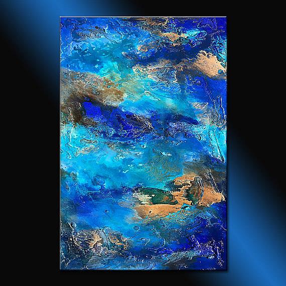 Art: Blue Dream by Artist HENRY PARSINIA