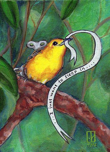 Art: Toy Bird Dreams by Artist Tau