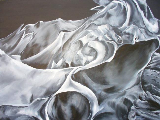 Art: Lunar Cascades (SOLD) by Artist Carroll