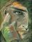 Art: Green Eyes French Perfume by Artist Naquaiya