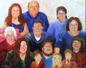 Detail Image for art Family Portrait Detail Image for art Family Portrait