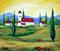 Art: Sunshine in Tuscany by Artist Diane Funderburg Deam
