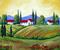 Art: Sunshine in Tuscany Too by Artist Diane Funderburg Deam