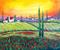 Art: Another Day in Tuscany by Artist Diane Funderburg Deam