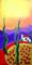 Art: Road to My Villa by Artist Diane Funderburg Deam