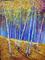 Art: Sheep Springs Aspens by Artist Diane Funderburg Deam