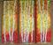 Art: Red Fall Aspens by Artist Diane Funderburg Deam