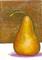Art: Brown Pear by Artist Marina Owens