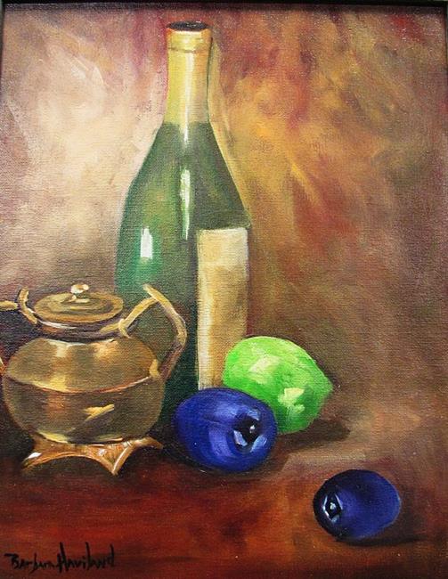 Art: 14x11 BrassGlass 014.JPG by Artist Barbara Haviland